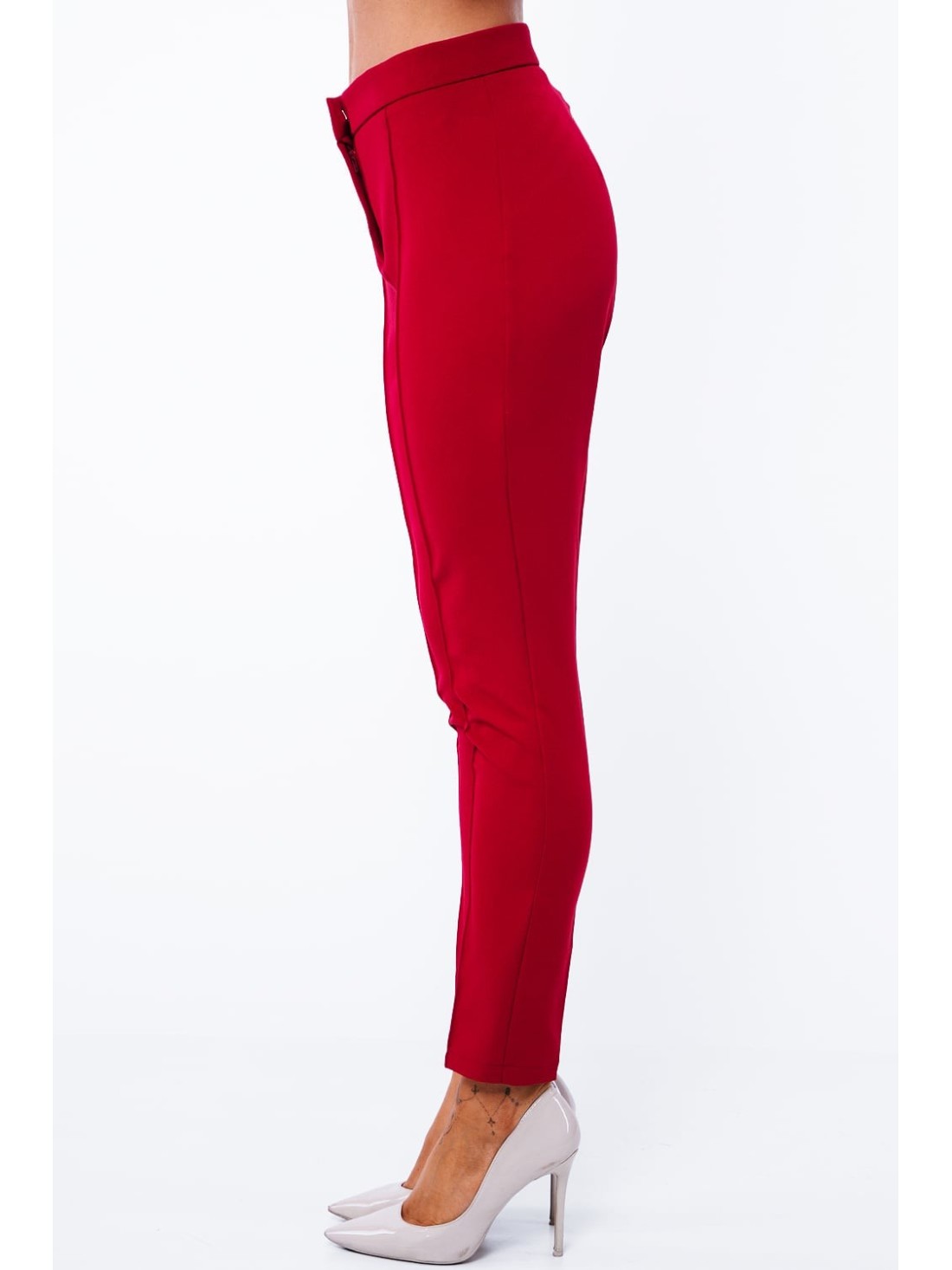 Elegant red trousers MP44422 - Online store - Boutique